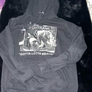 Medium outrack sweater black unisex